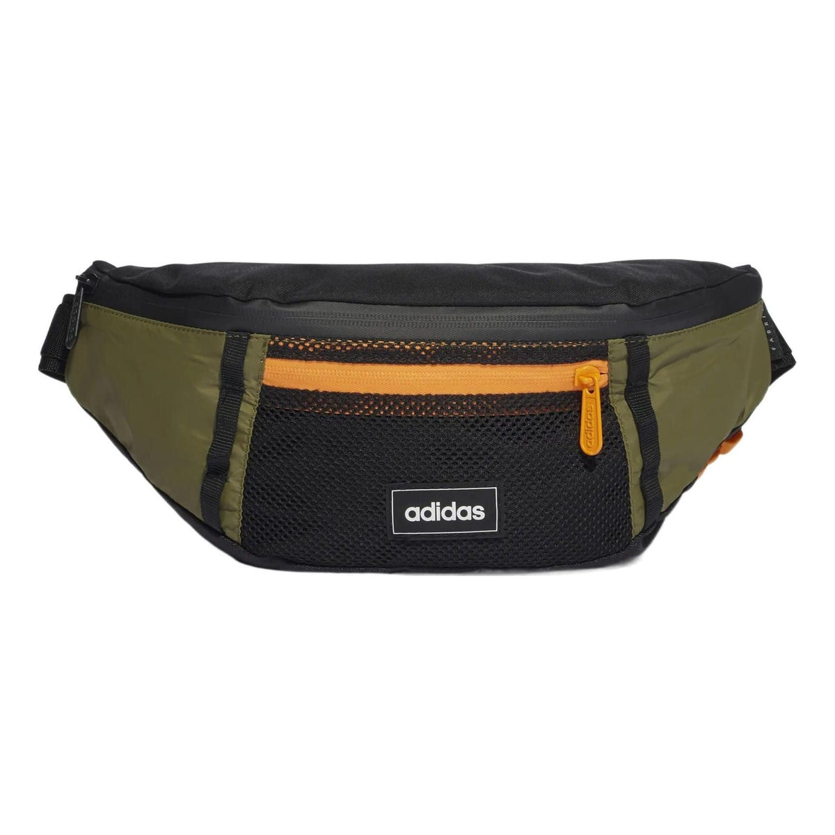 adidas Street Crossbody Bag 'Black Green Orange' HC7196