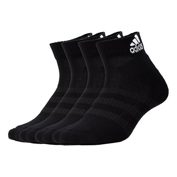 adidas Breathable Sports Short BasketballSocks Black DZ9406