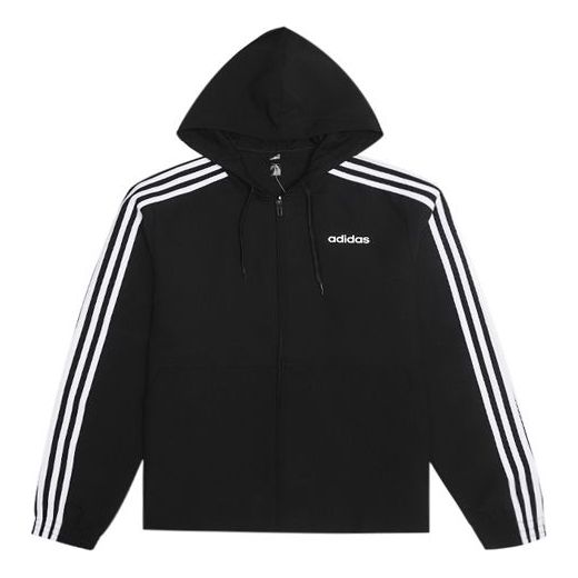 adidas Hooded Jacket 'Black' DQ3066