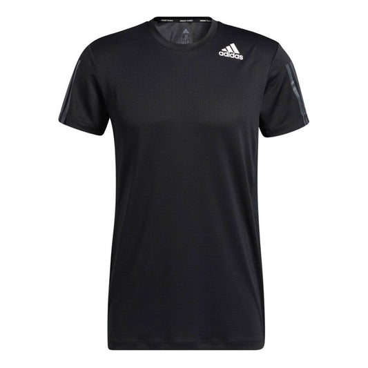 adidas Hrdy 3s Tee Sports Running Short Sleeve Black GP7653