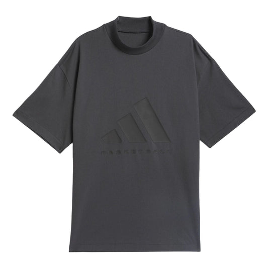 adidas Basketball T-shirt Asia Sizing 'Carbon' IN7566