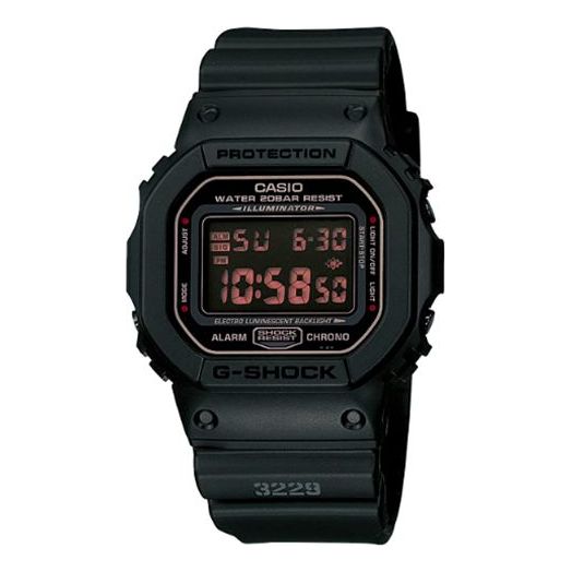 CASIO G-Shock Square 'Black' DW-5600MS-1
