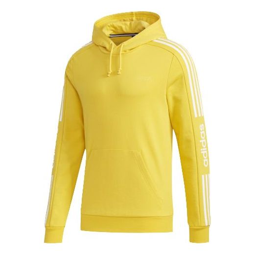 adidas neo Side Stripe Knit Sports Yellow FU1071