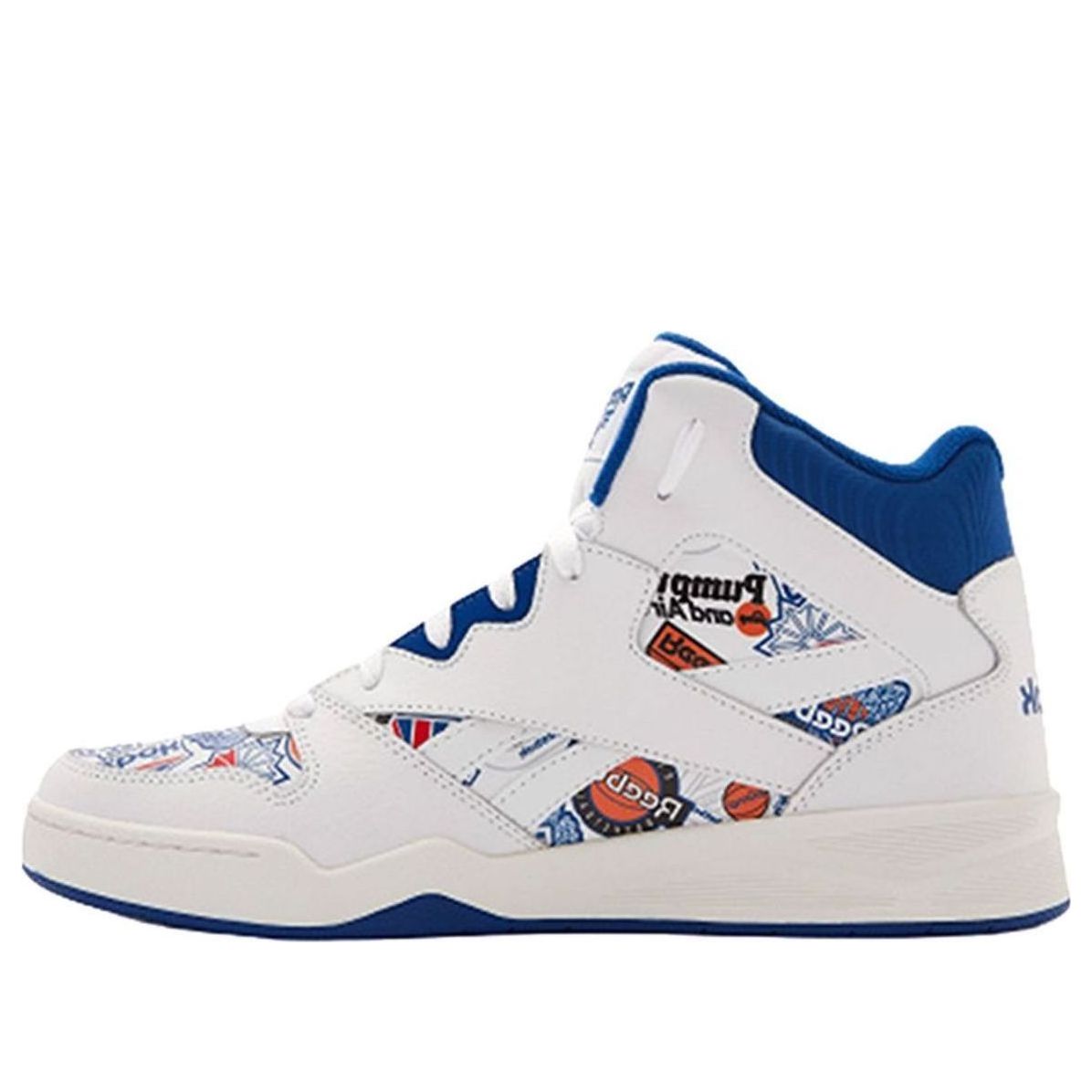 Reebok Royal BB4500 HI2 Sport Shoes White/Blue Q46589