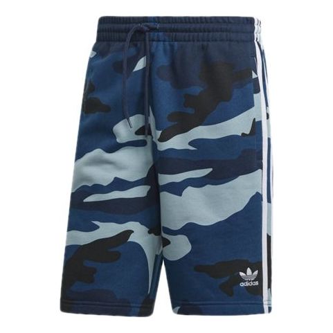 adidas MENS Originals Camo Shorts Blue/Camouflage DV2046