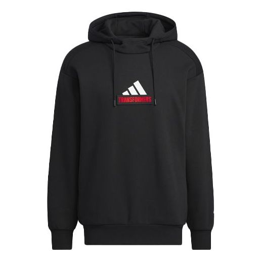Men's adidas x Transformers Crossover Logo Printing Black HM7446