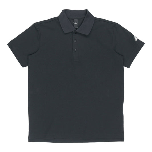 adidas M MH BSC Sports Solid Color Short Sleeve Black FM5418