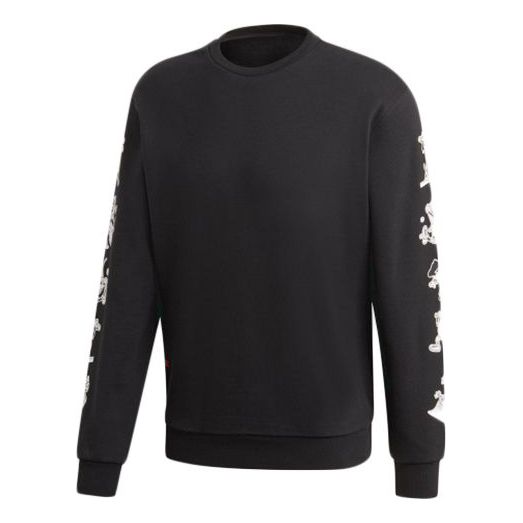 adidas x Disney Goofy Crew Crossover Pullover Black GD6025