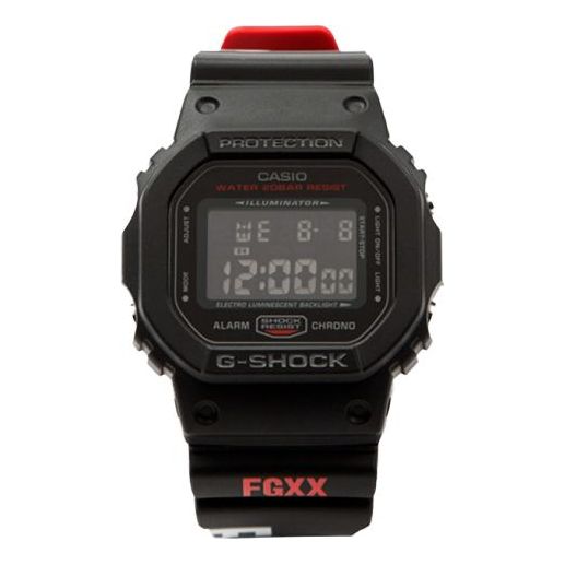 CASIO G-Shock Digital 'Black' DW5600HR-1PRFC