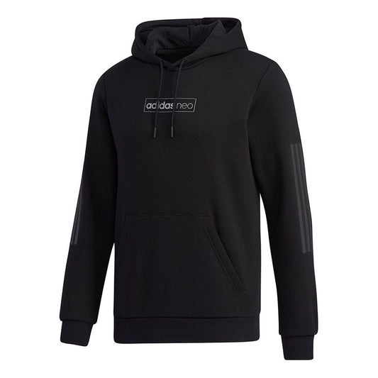 Men's adidas neo Fav Dec Hd Casual Sports Pullover Black GK8771