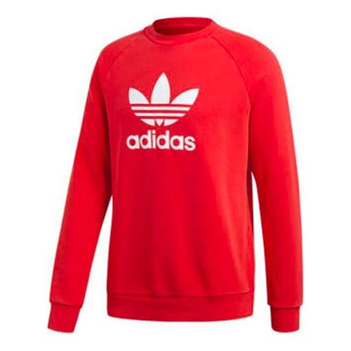 adidas originals Sports Pullover Couple Style Orange DH5826
