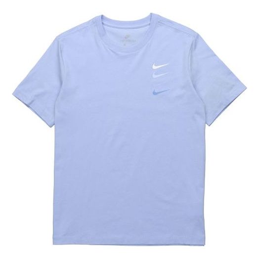 Nike Logo Sports Short Sleeve Blue DC2716-431