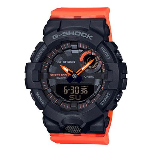 CASIO G-Shock Analog-Digital 'Black Orange' GMA-B800SC-1A4