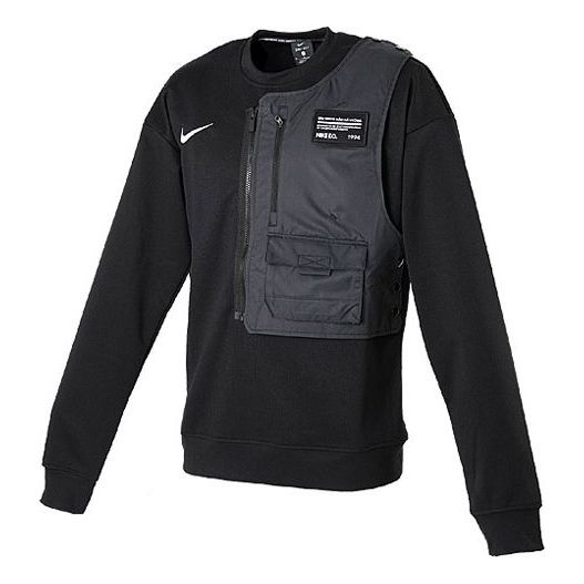 Nike FC Shell Long Sleeves T-Shirt 'Black' AQ0671-010