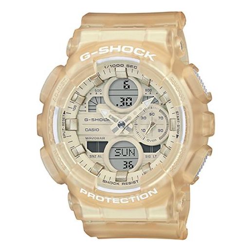 CASIO G-Shock Analog-Digital 'Cream Yellow' GMA-S140NC-7A