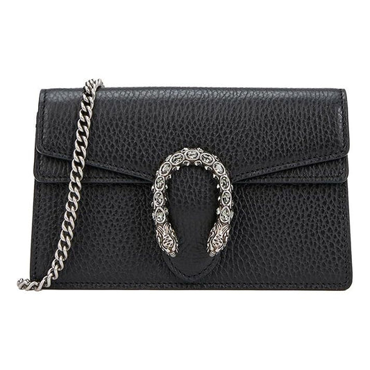 (WMNS) Gucci Dionysus Mini-Sized Single-Shoulder Bag 'Black' 476432-CAOGN-8176
