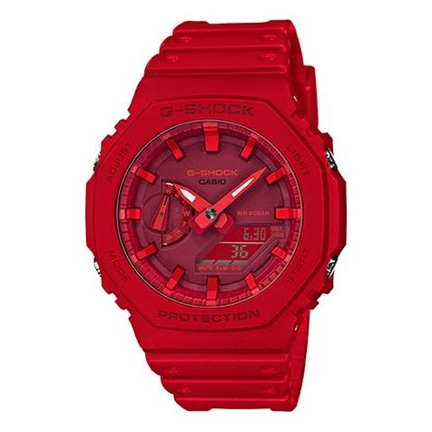 CASIO G-Shock Analog-Digital 'Red' GA-2100-4APR