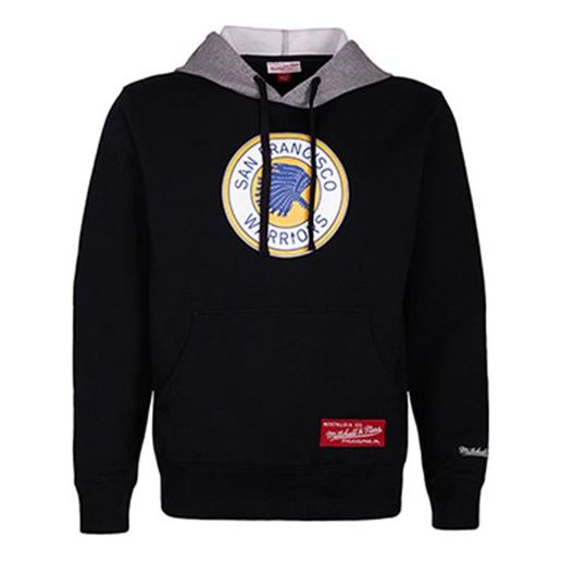 Mitchell & Ness Warriors Team Classic Logo Couple Style Black MNHD19-01