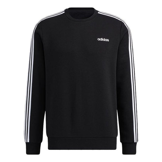 Men's adidas neo Ce 3S Swt Sports Round Neck Pullover Black H14208