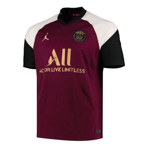 Nike PSG Men's NK Breathe BRT Stadium STAD Jersey JSY Short Sleeve SS 3R BORDEAUX CK7825-612