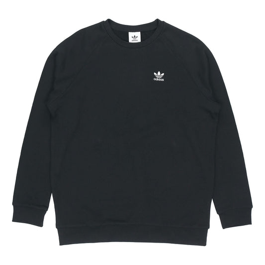 adidas originals Crew Basic Round Neck Pullover 'Black' DV1600