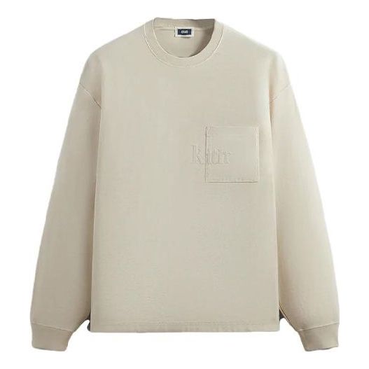 KITH Long-Sleeve Quinn Tee 'Sediment' KHM031552-262