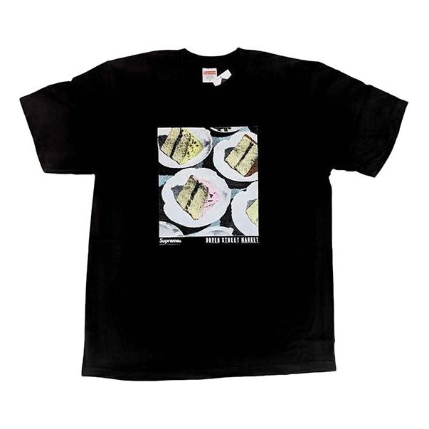 Supreme FW18 x Dover Street Market Cake Black DSM Tee SUP-FW18-1212