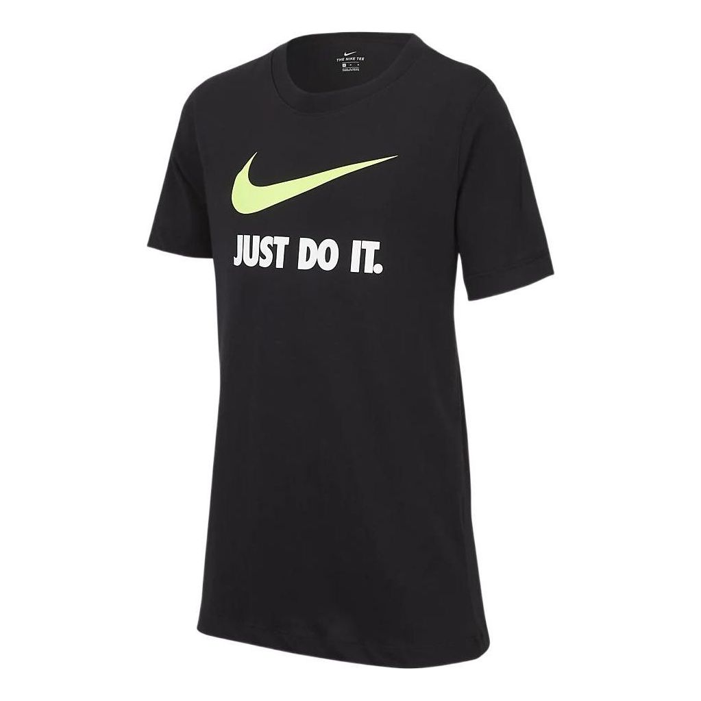 (GS) Nike B Sportswear Nike Sportswear Tee JDI SWOOSH Black AR5249-014