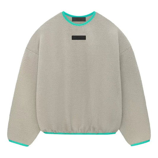 Fear of God Essentials SS24 Polar Fleece Crewneck 'Seal' 192SP244705F