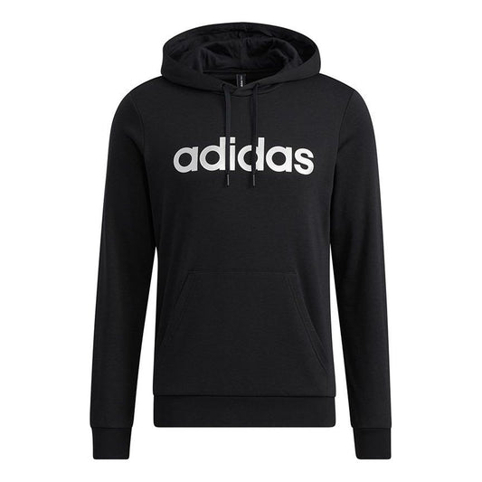 Men's adidas neo Ce Logo Hdy Logo Printing Sports Black H14187