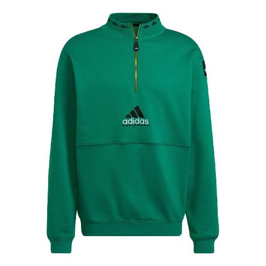 adidas Equipment Series Half Zipper Pullover Green HG8085