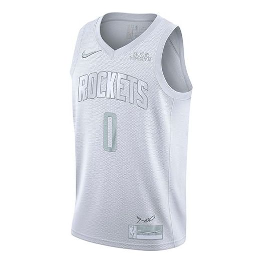 Nike NBA Basketball Jersey/Vest houston rockets Russell Westbrook 0 White CT4210-100