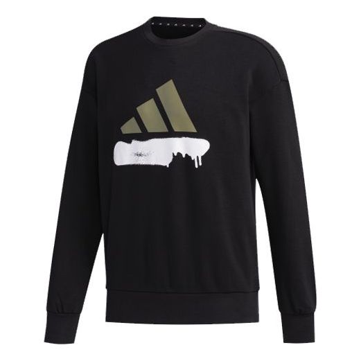 Men's adidas O2 Swt Bos Sports Stylish Black FM9405