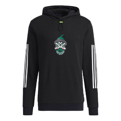 adidas Lion Zhang Training Sports Pullover Couple Style Black H43796