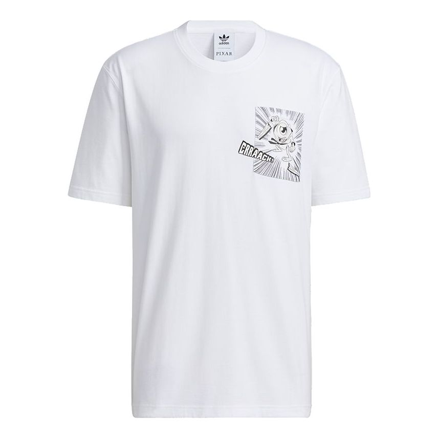 adidas originals x Disney Manga Ss Tee 1 Sports Short Sleeve Men's White HD9073