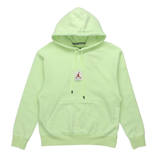 Air Jordan Flight Fleece Pullover Green CK6469-701