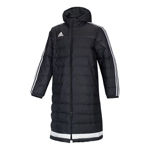 adidas Tiro15 L Hooded Sports Down Jacket 'Black' AA6885