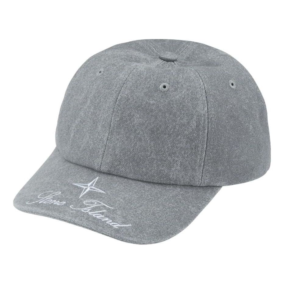 Supreme FW23 Week 10 STONE ISLAND Twill 6-Panel Cap 'Grey' SUP-FW23-2419