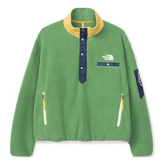 Men's THE NORTH FACE x Brain Dead Crossover polar fleece Jacket Green NF0A529W-EU2