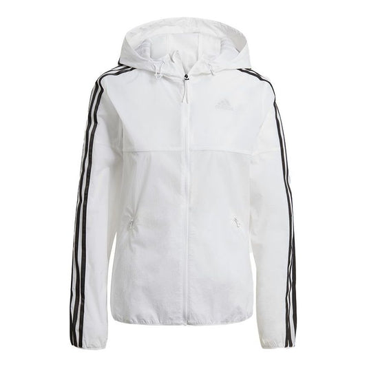 (WMNS) adidas Windbreaker Jacket Asia Sizing 'White' GQ0564