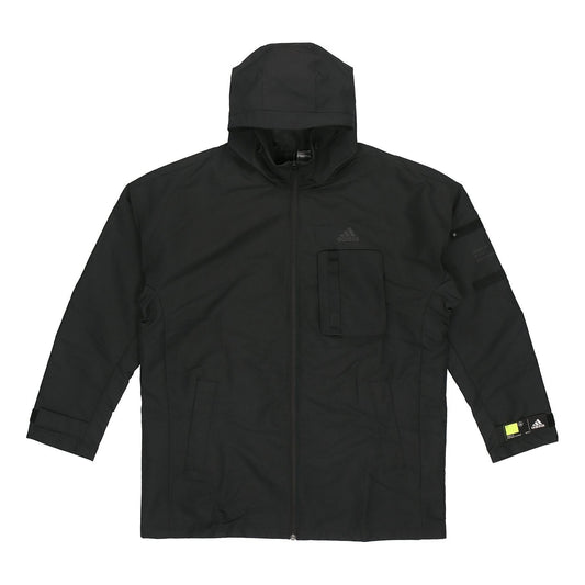 adidas Th Jkt Wv Cstm Woven Hooded Jacket Black GP0982