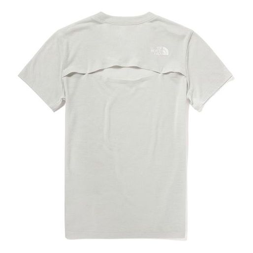 THE NORTH FACE Outdoor Short Sleeve Gray 4NAT-9B8
