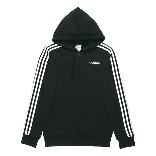 Men's adidas Knit Zipper Jacket Black DQ3102