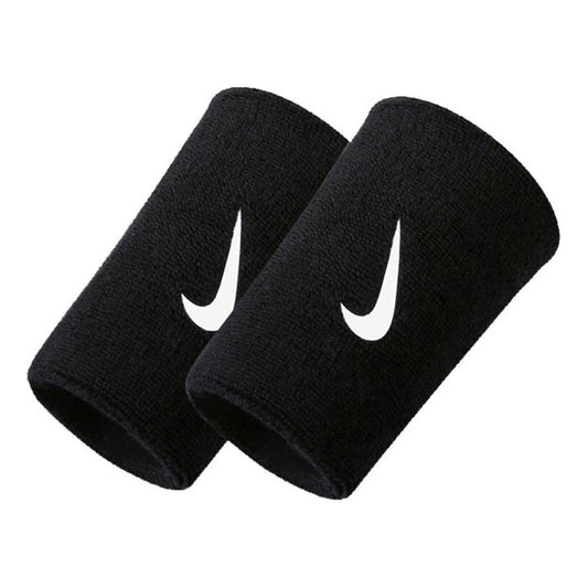 Nike Swoosh Doublewide Wristband 'Black' NNN05010OS