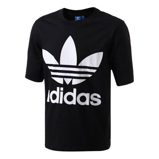 adidas originals Logo Causual Sports Male Black BK7175