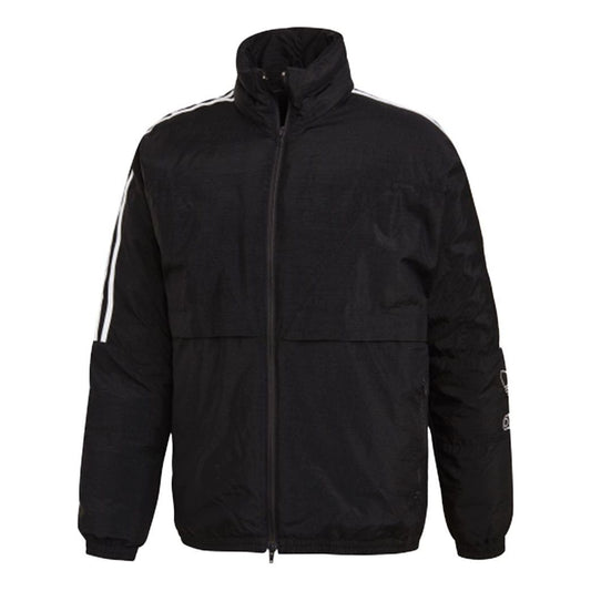 adidas originals Outline Tref Lg Stay Warm Sports Stand Collar Down Jacket Black DH5000
