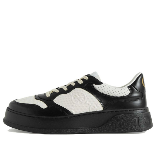 (WMNS) Gucci GG Embossed Sneakers 'Black White' 684911-AAA4T-1068