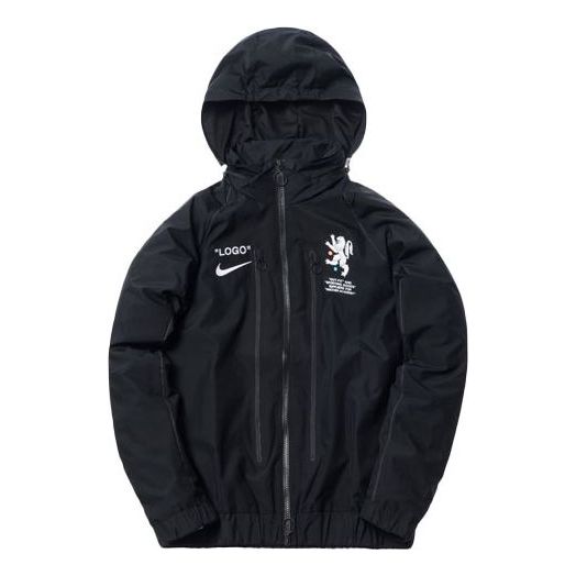 Nike x Off-White NRG X Track Jacket 'Black' AA3298-010