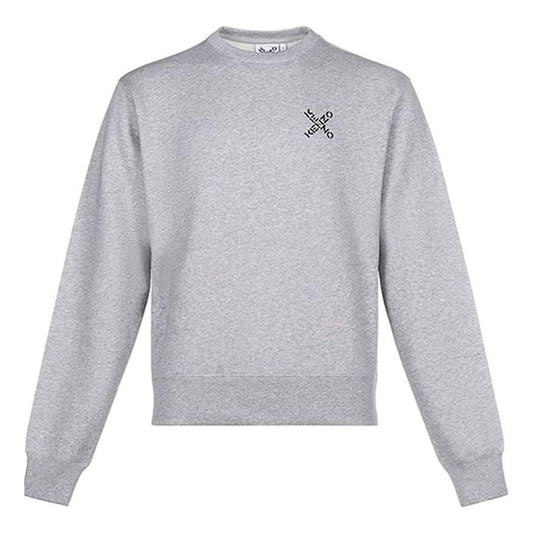 Men's KENZO FW20 Little X Fleece Lined Sports Pearl Gray FA65SW0014MS-94