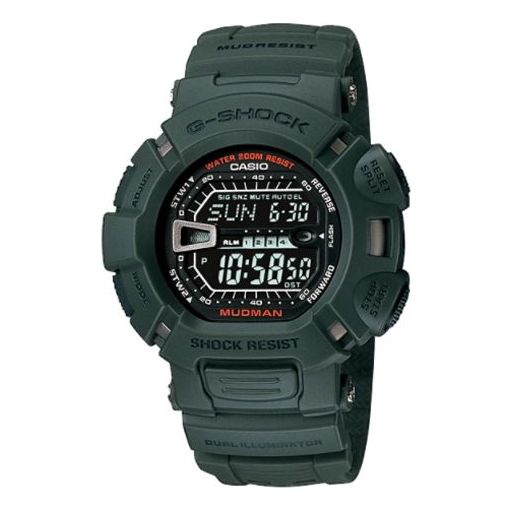 CASIO G-Shock Mudman 'Green' G-9000-3V